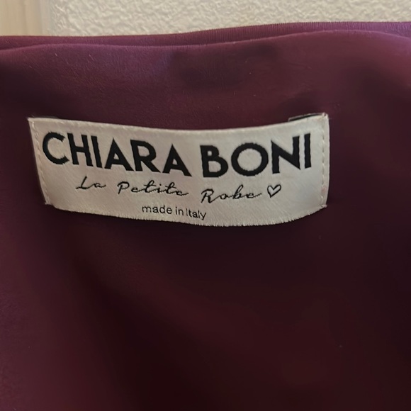 CHIARA BONI Gown, made in Italy, worn once. No shape wear needed. - Picture 4 of 5